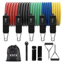 Veick unbreakable resistance bands. 