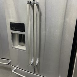 kitchenaid refrigerator 36 width stainless 3 door 