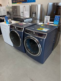 GE Profile Washer And Gas Dryer Set Brand New, 1 Year Manufacturers Warranty