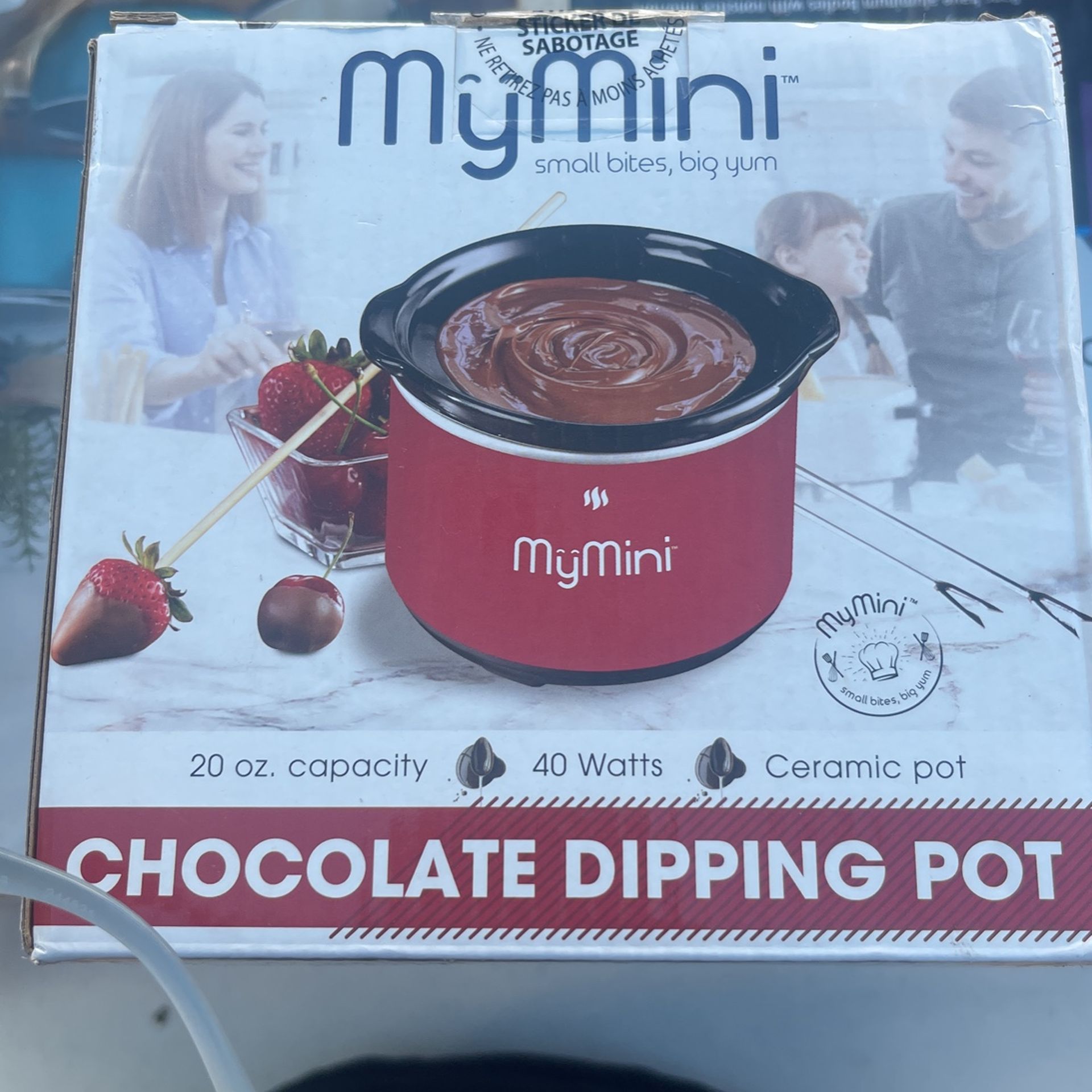 Chocolate Dipping Pot