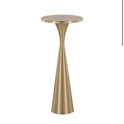 🌟 LumiSource Gemma 9.5″ Round Metal End Table — Only $45! 🪑
