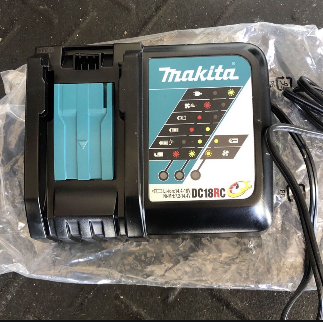 Makita 18v Battery Charger Unused Brand New Makita Battery Charger Dc18rc