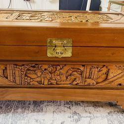 Antique Chinese Camphor Chest 