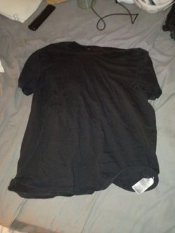 Black Crew Neck T-Shirt