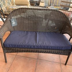 Outdoor Wicker Patio Set (3 Piece)