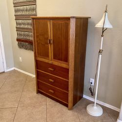 Mid-century gentleman's chest or armoire