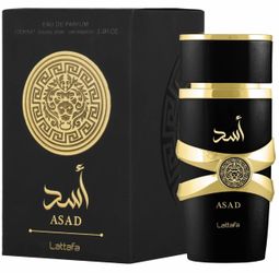 Lattafa Asad Eau De Parfum 3.4 oz 100ml Men’s Fragrance New In Box