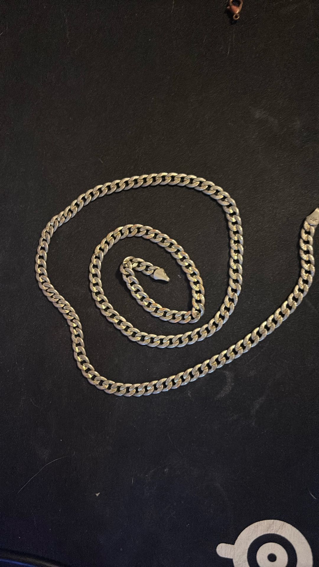 18k White Gold Chain