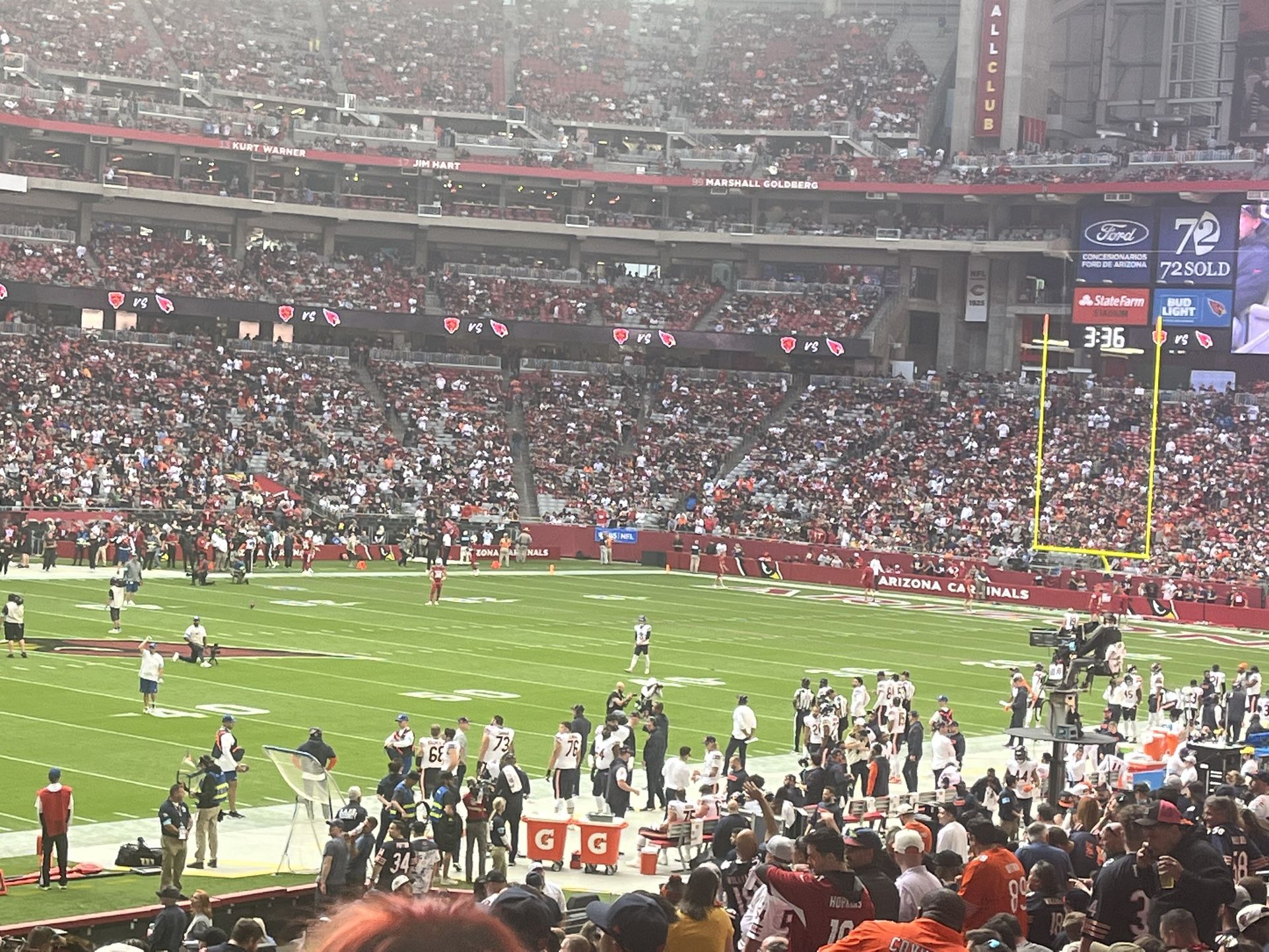 Cardinals vs Patriots