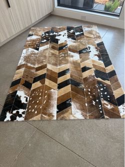 Faux Cowhide Rug