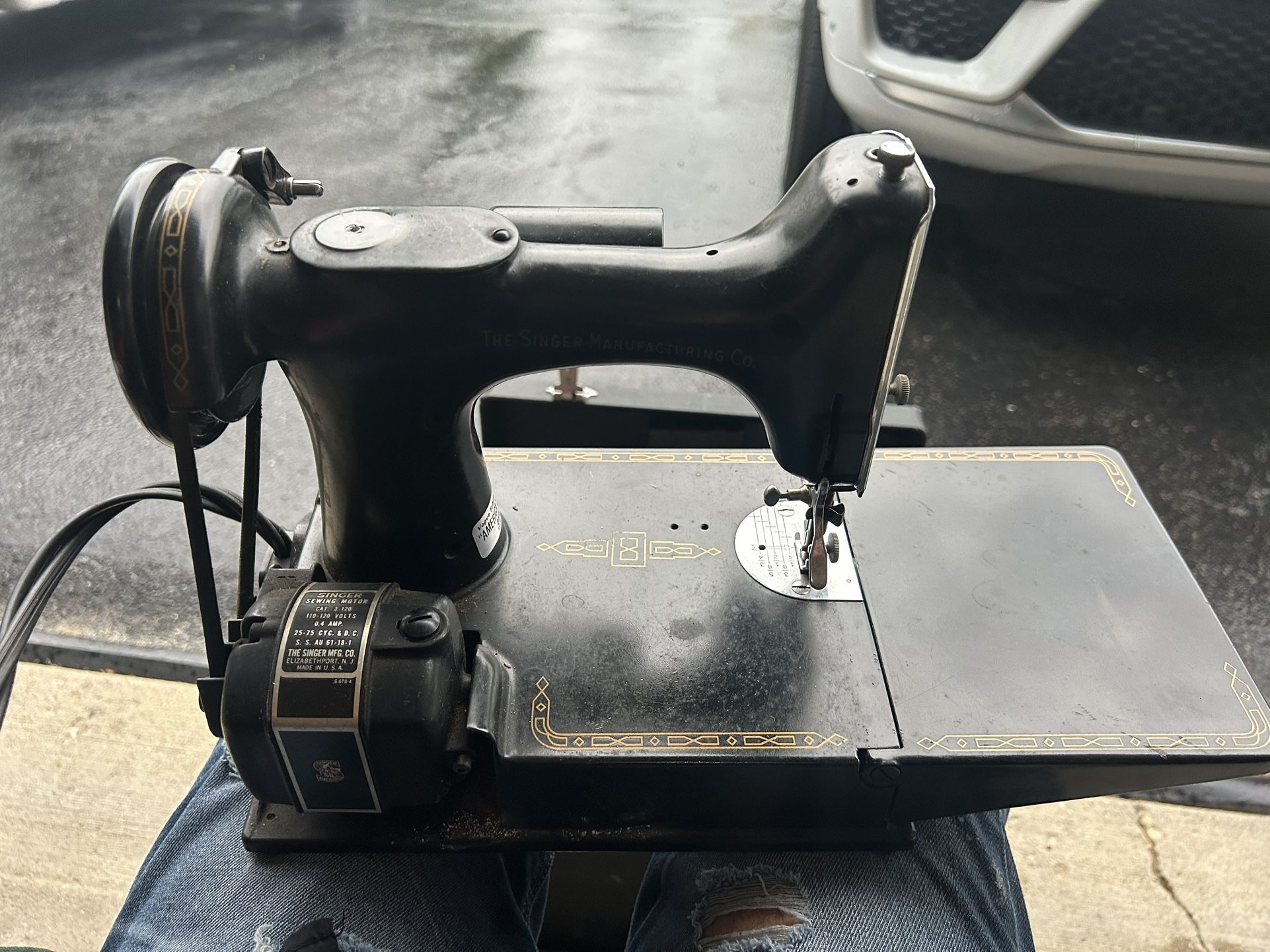 Antique Singer Sawing Machine