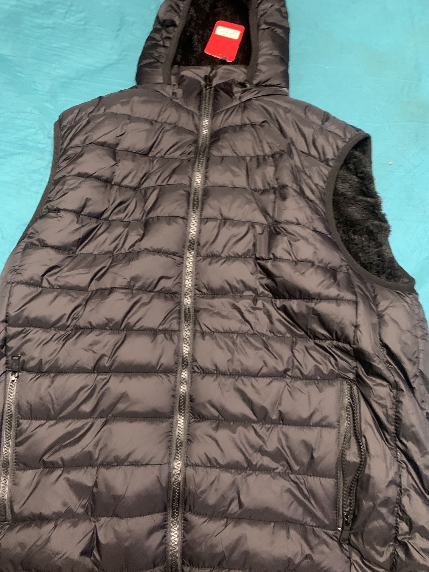 Puffer Vest Tag Still On
