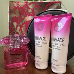 Versace Bright Crystal Absolu Perfume Set