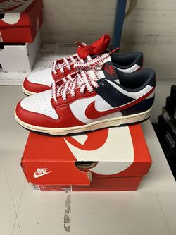 Nike Dunk Low Boston Red Sox Size 9.5