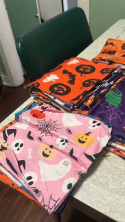 Halloween dog bandanas