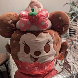 Minnie Wild Strawberry Cupcake Backpack 
