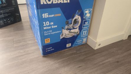 Kobalt 10-Inch Sliding Dual Bevel Miter Saw