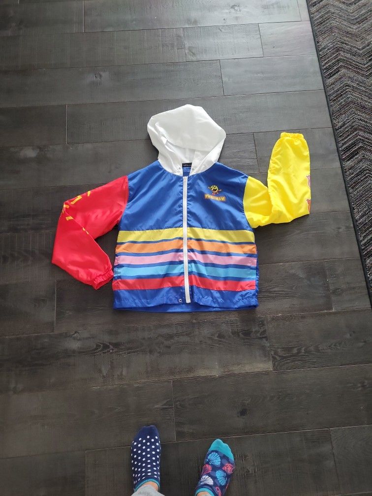 PAC-MAN wind Breaker Size L.