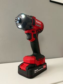 Bauer 20V Brushless Impact Driver + Battery 2181CR-B