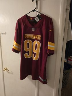 Washington Redskins Commanders Nike Vapor Jersey Size 2XL 