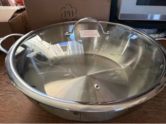Cacerola de 12 qt acero inoxidable 👉 princess house todo nuevo y con caja 📦