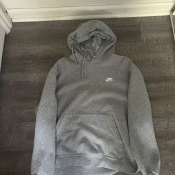 Grey Nike Hoodie L