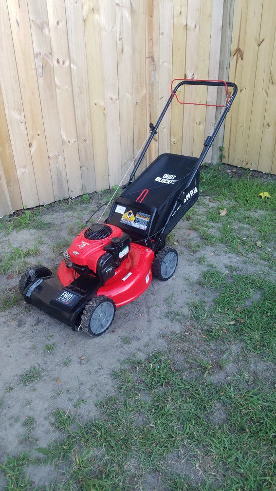 CRAFTSMAN M110  5.50HP 140CC 21"CUT  SELF-PROPELLED LAWN MOWER with BAGGER 