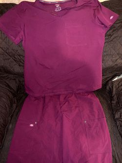 Dickies Scrubs Wine