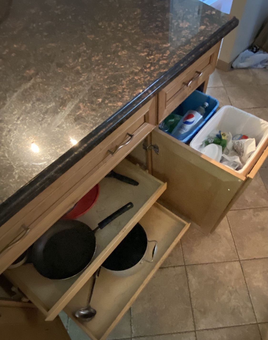 Kitchen Island With Granite Countertop for Sale in Staten Island, NY
