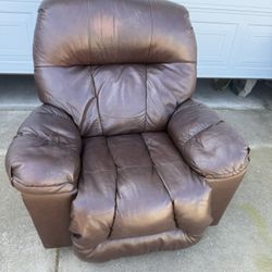 Leather Recliner/Rocker