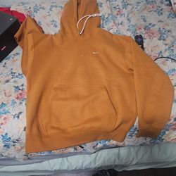 Yellow/ Mustard New Nike Hoodie