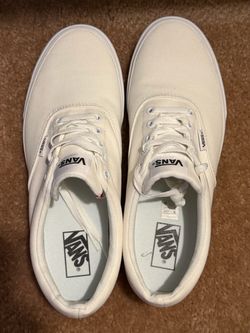 Vans Low-Top Canvas Sneakers White