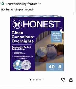 Size 4 honest diapers