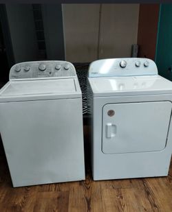 Whirlpool washer and dryer
