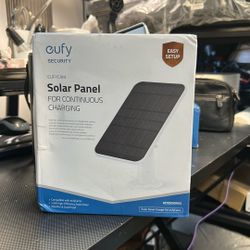 Eufy Security Solar Panel for eufyCam – Continuous Charging – New in Box