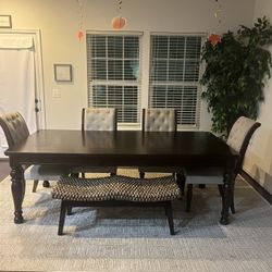 Dining Table With Extension 