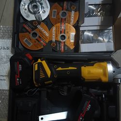 Grinder 48v  Batteries Charger 6 Cutters 