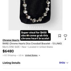 Chrome Heart Bracelet 