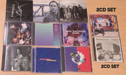 DAVE MATTHEWS BAND CDs LOT OF 11 (TOTAL OF 13 DISCS) VGC