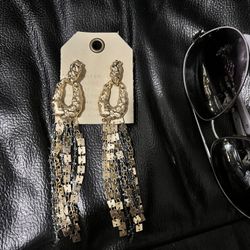 Boho Twisted Fringe Earrings From Anthropology