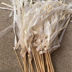 Ribbon Wands For Wedding Exit