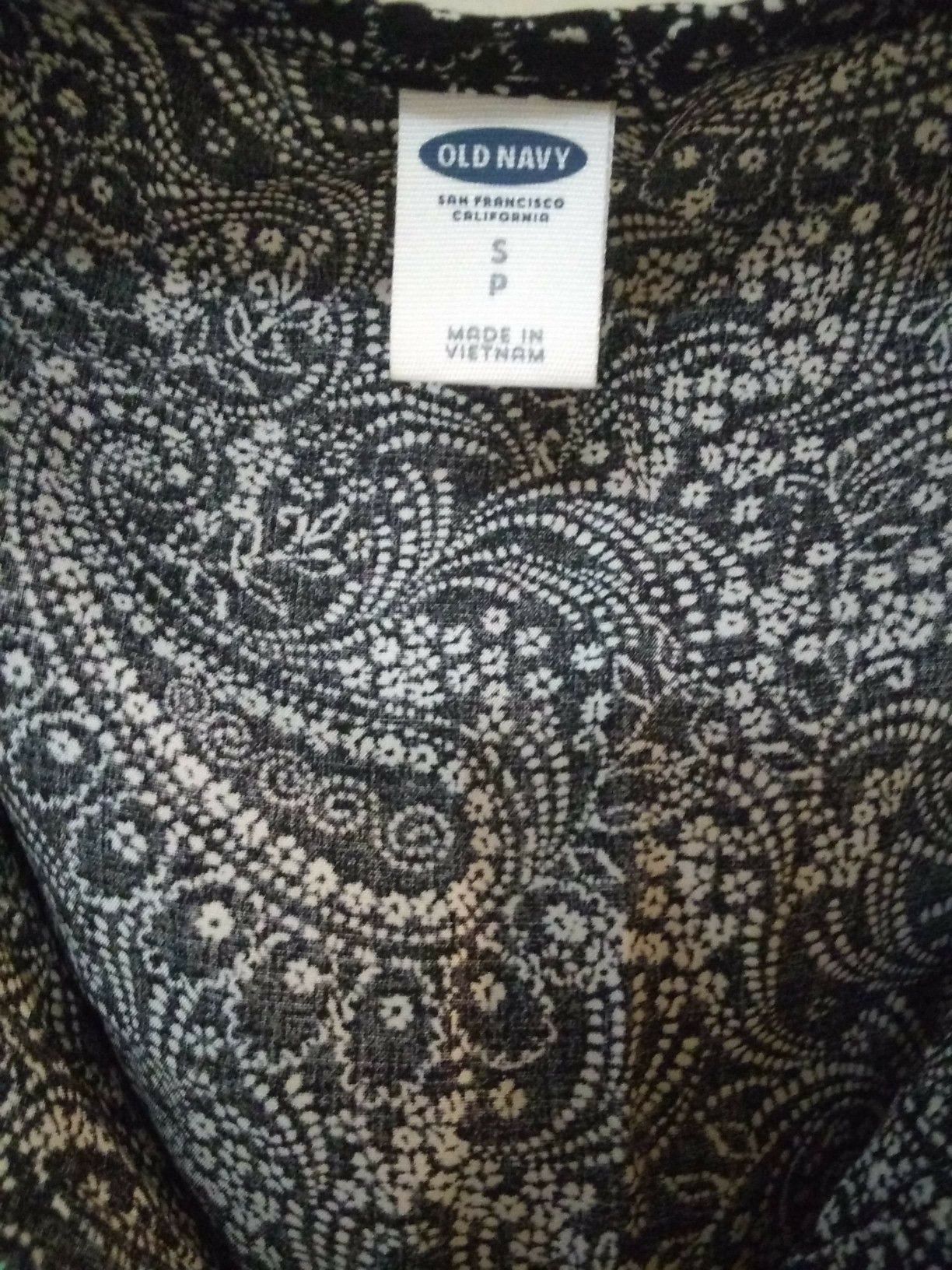 Black and white Old Navy dress, size Small