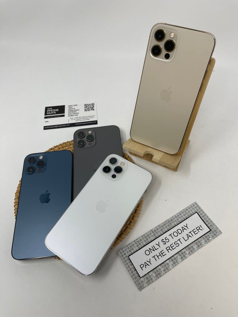 Apple IPhone 12 Pro 5G - Only $1 Today Pay The Rest Later!