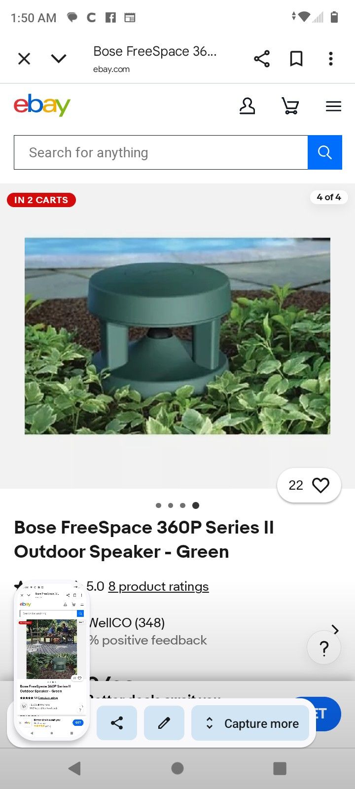 BOSE FREESPACE LAWN SPEAKER