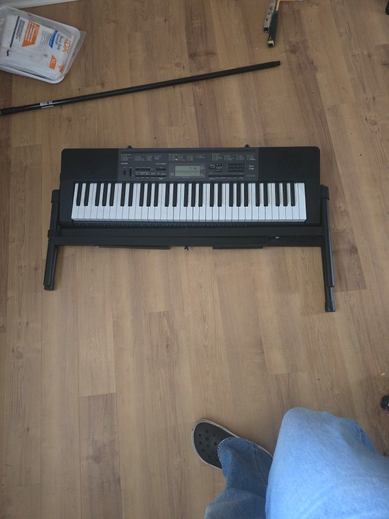 Piano With Stand Like New