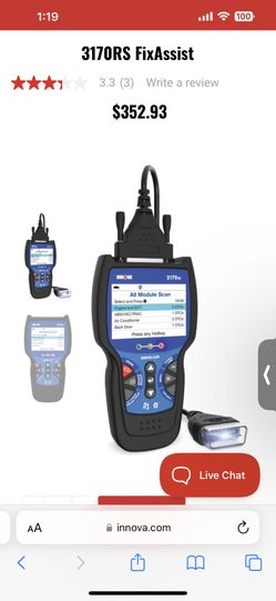 Innova 3170RS Scan Tool