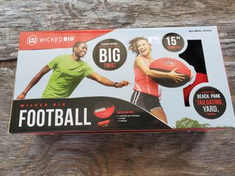 16 Inch Inflatable Football or 17 Inch Soccer Ball