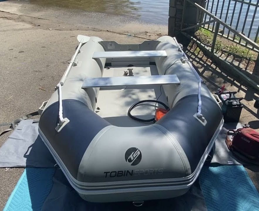 Tobin Sports 10 ft Inflatable Dinghy 2.5 Hp Suzuki Free Use In Exchange For Slip.