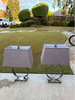 2- like new awesome lamps