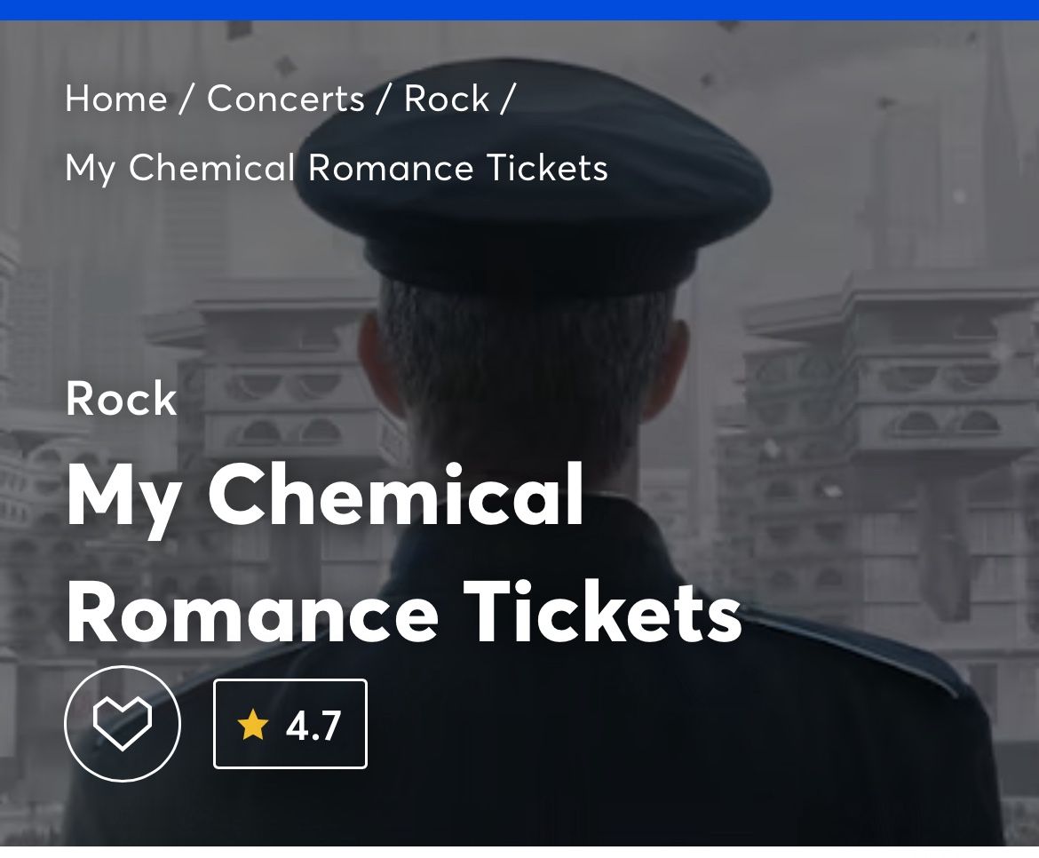 My Chemical Romance Concert At Dodgers Stadium 7/27